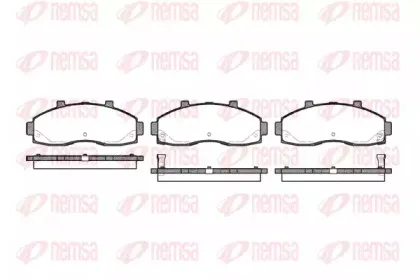 Комплект тормозных колодок, дисковый тормоз KAWE купить